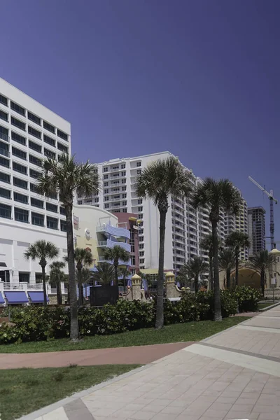 Daytona Beach seacape during the early afternoon at this Florida — Stock Photo, Image