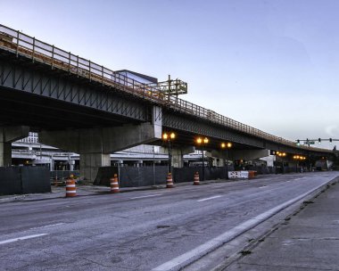 Orlando, Florida için Yeni otoyol sisteminde inşaat