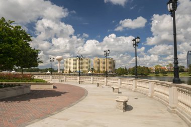 Altamonte Springs Florida 'daki güzel Park ve Göller