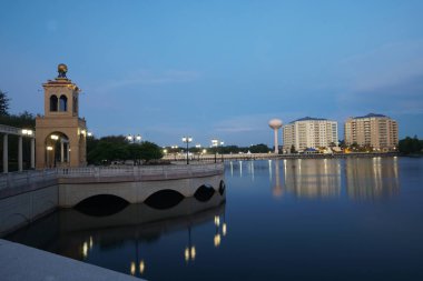 Altamonte Springs Florida 'daki güzel Park ve Göller
