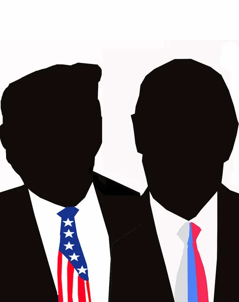 İki dünya lideri Donald Trump ve Vladimir Putin 