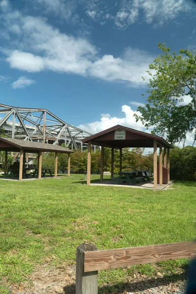 Bootsrampe Und Erholungsgebiet Lake Monroe Wayside Park Seminole Florida — Stockfoto