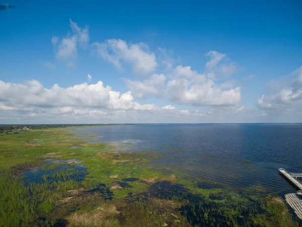 Tohopekaliga Gölü Nde Sabah Osceola County Florida Daki Lakefront Park — Stok fotoğraf