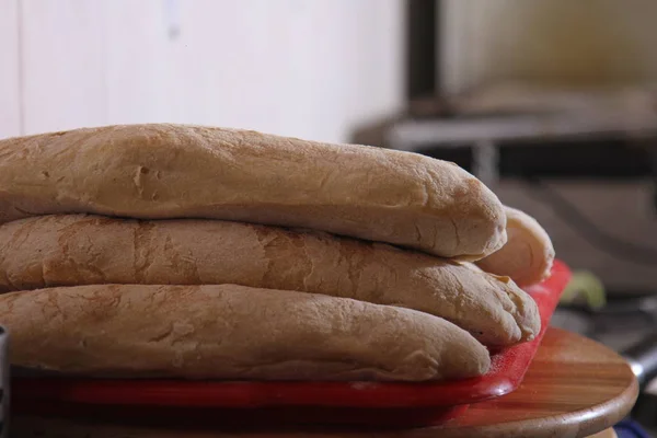 Küçük Bistro Satan Pizza Makarna Kafe Asma Talyan — Stok fotoğraf