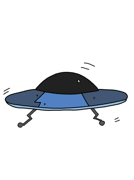 çizgi film yabancı ufo resimde