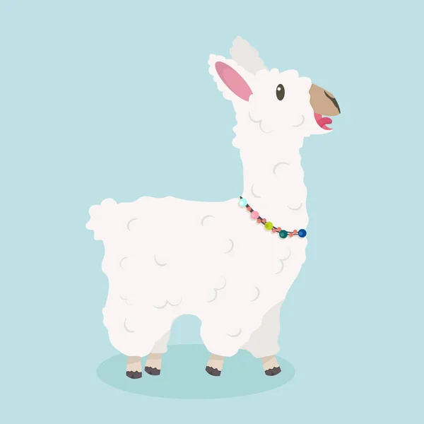 羊驼动物矢量图 — 图库矢量图片
