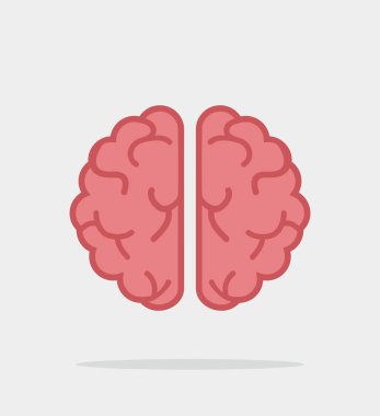  Yaratıcı beyin vektör fla