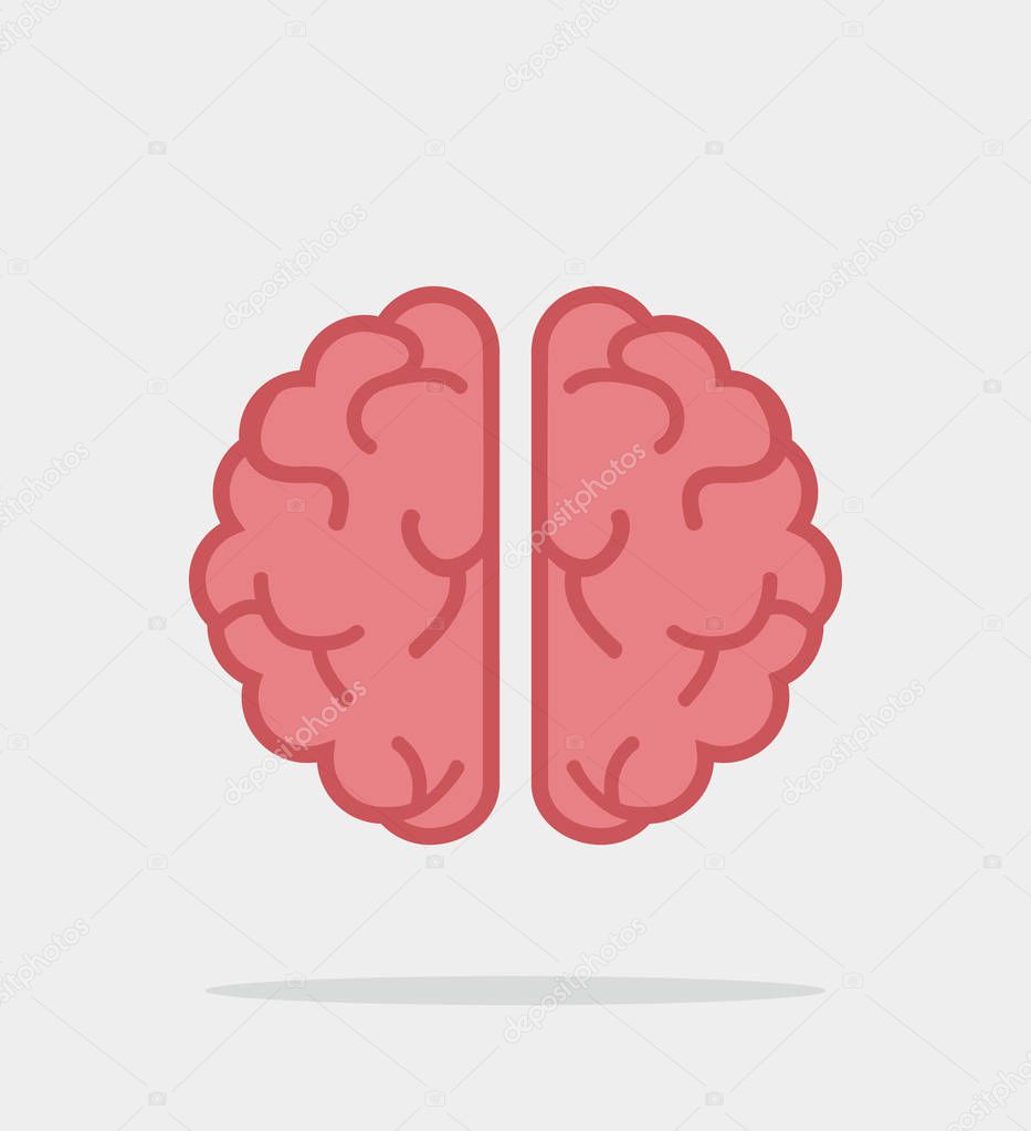  Creative brain vector fla