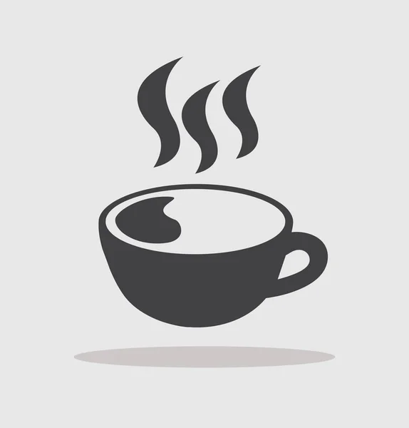 Fincan Kahve Sıcak Vektör — Stok Vektör