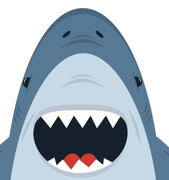 Shark open mouth Vector Art Stock Images | Depositphotos