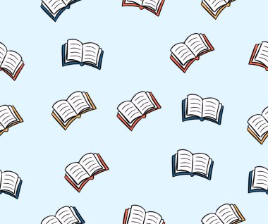 Kitap vektör şablonu arkaplanı karalar