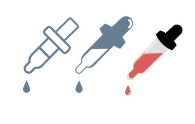 İlaç damlası simgesi göz damlası