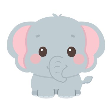 Şirin Bebek Fil çizgi filminin tasviri