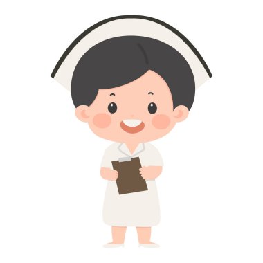 Hemşire Tutma Panosu Çizimi