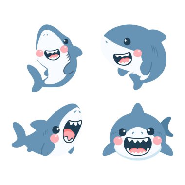 Şirin Köpekbalığı Çizgi Filmi Çizimi Hayvanı