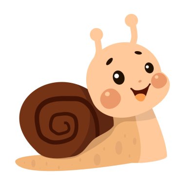 Şirin Çizgi Film Salyangoz Hayvanı