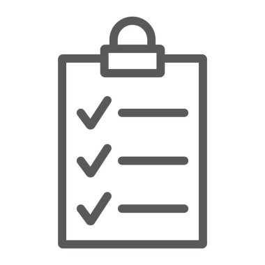 Pano satırı simgesi, ofis ve iş, Yönetim Kurulu üye, vektör grafikleri, Doğrusal model beyaz bir arka planda eps 10.