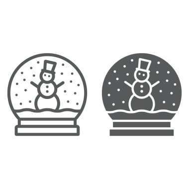 Kar Küre satır ve karakter simgesi, Noel