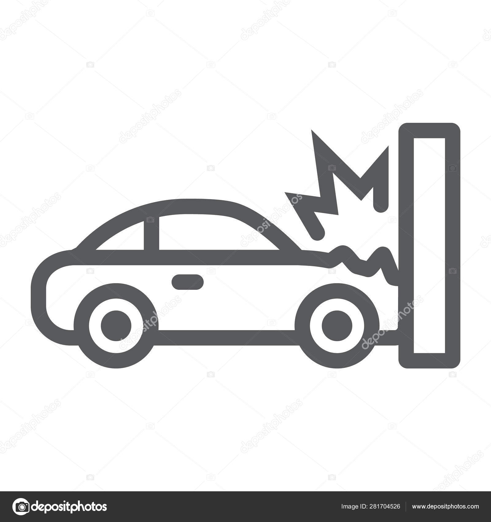 Icona incidente Immagini Vettoriali Stock | Depositphotos