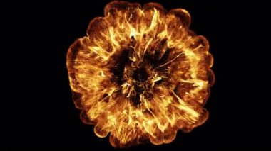 Portakal parçacıklarının soyut görüntüsü karanlık bir arkaplana karşı enerjik bir patlama yaratıyor, dinamik ışık ve canlı enerjiyi büyüleyici bir renk ve hareket göstergesi olarak gösteriyor..