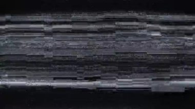  Analog Televizyon Gürültüsü Paraziti Bir Karanlık Ekran üzerindeki Dijital Arıza Paraziti Paraziti