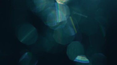 Golden bokeh lights light leak lens flare luxurious abstract overlay transition