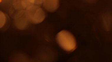 Golden bokeh lights light leak lens flare luxurious abstract overlay transition