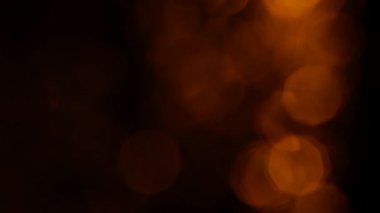 Golden bokeh lights light leak lens flare luxurious abstract overlay transition