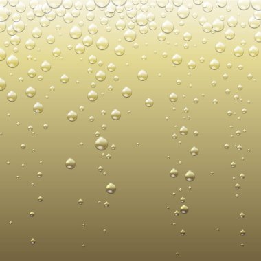 Abstract champagne golden background with bubbles. Abstract Champagne texture clipart