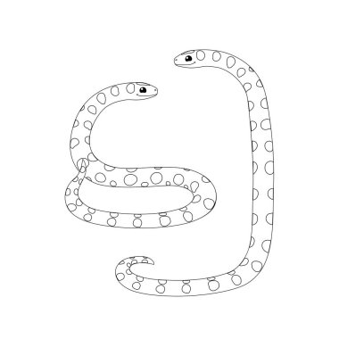 vektör karikatür hayvan küçük resim