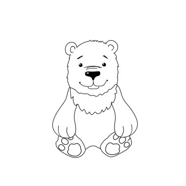 vektör karikatür hayvan küçük resim