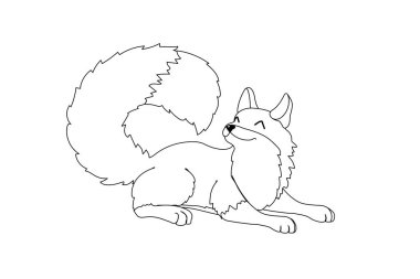 vektör karikatür hayvan küçük resim