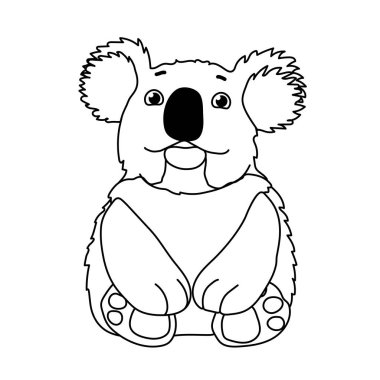 vektör karikatür hayvan küçük resim