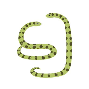 vektör karikatür hayvan küçük resim