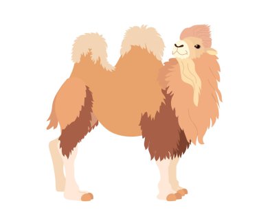 vektör düz karikatür hayvan küçük resim