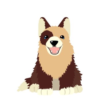 vektör düz karikatür hayvan küçük resim