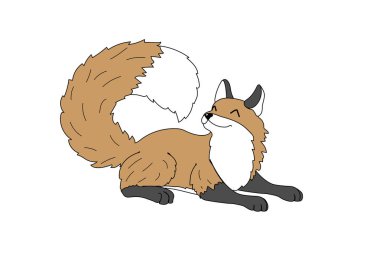 vektör karikatür hayvan küçük resim