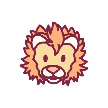 vektör sevimli Burç simgesi