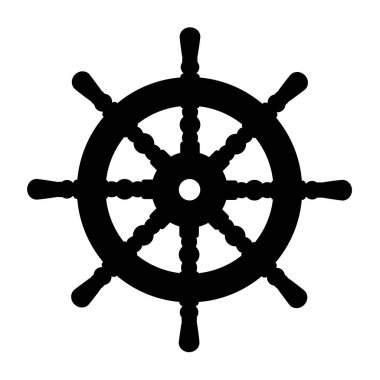 vektör siluet grafik Handwheel