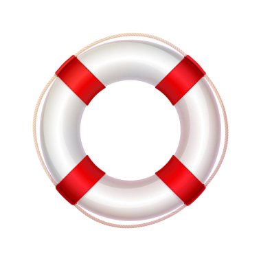 vektör lifebuoy, yaşam şamandırası simgesi