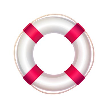 vektör lifebuoy, yaşam şamandırası simgesi