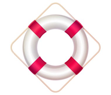 vektör lifebuoy, yaşam şamandırası simgesi