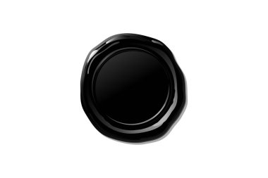 vektör balmumu mühür pul şekli