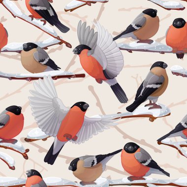 vektör kış xmas deseni