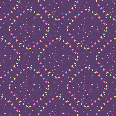 vektör Cute basit dikişsiz desen