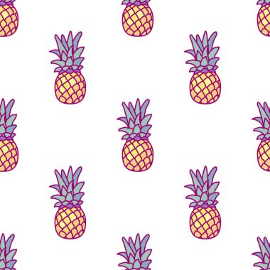 vektör tropikal besin dikişsiz klip sanatı