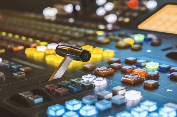 Video Mixer Közelről — Stock Fotó