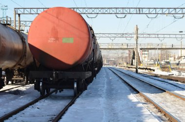 kompozisyon demiryolu tank arabalar