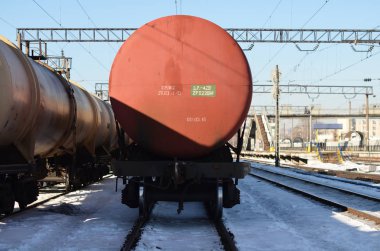 kompozisyon demiryolu tank arabalar