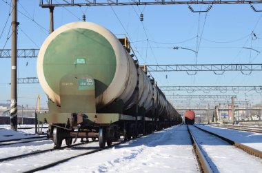 kompozisyon demiryolu tank arabalar